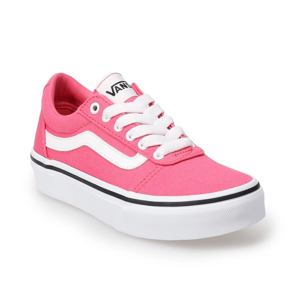 Vans Ward Low Kids Shoes in Honeysuckle size 8 (toddler)